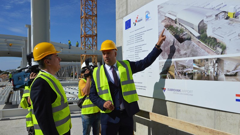 Predsjednik Vlade u Zračnoj luci Dubrovnik: Ovo je ogroman projekt, a uskoro počinje i gradnja Pelješkog mosta   